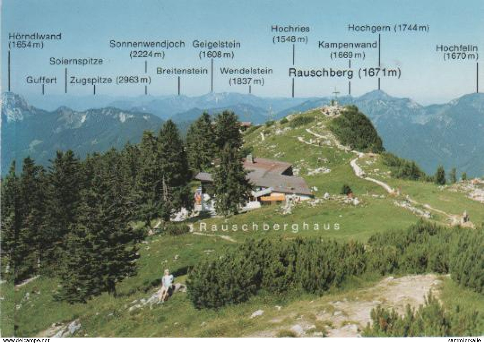 362 - Ruhpolding - Panoramarundblick - 2000 - Ruhpolding