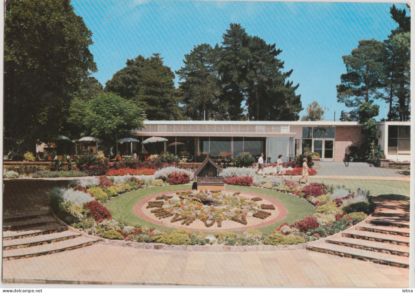 WESTERN AUSTRALIA WA Kings Park Restaurant Clock PERTH Emu P4 C1960s Postcard 1 - Perth