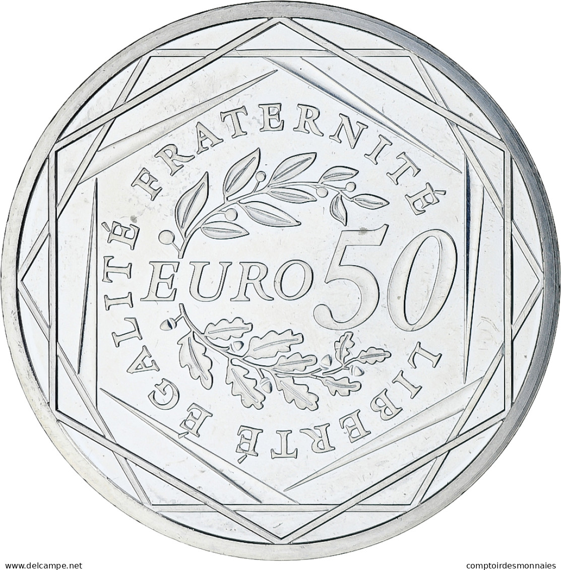 France, Semeuse, 50 Euro, 2010, Monnaie De Paris, FDC, Argent, KM:1644 - France