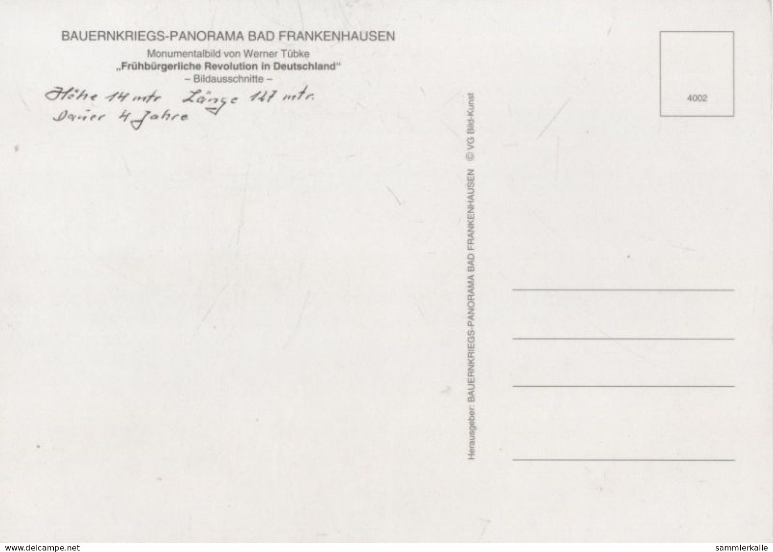 9001993 - Bad Frankenhausen - Monumentalbild - Revolution - Bad Frankenhausen