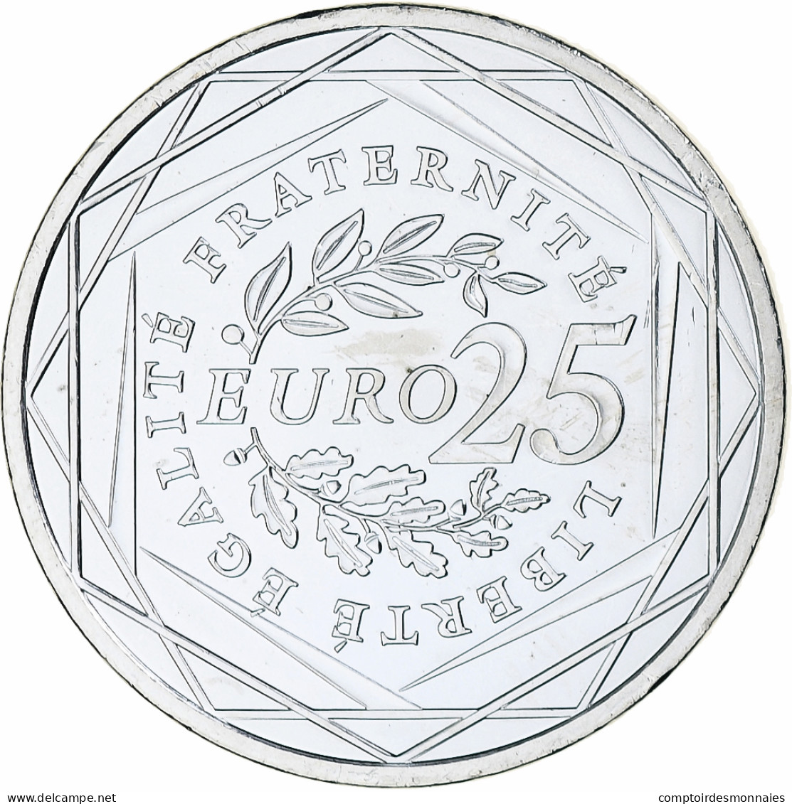France, Semeuse, 25 Euro, 2009, Monnaie De Paris, FDC, Argent, KM:1581 - France
