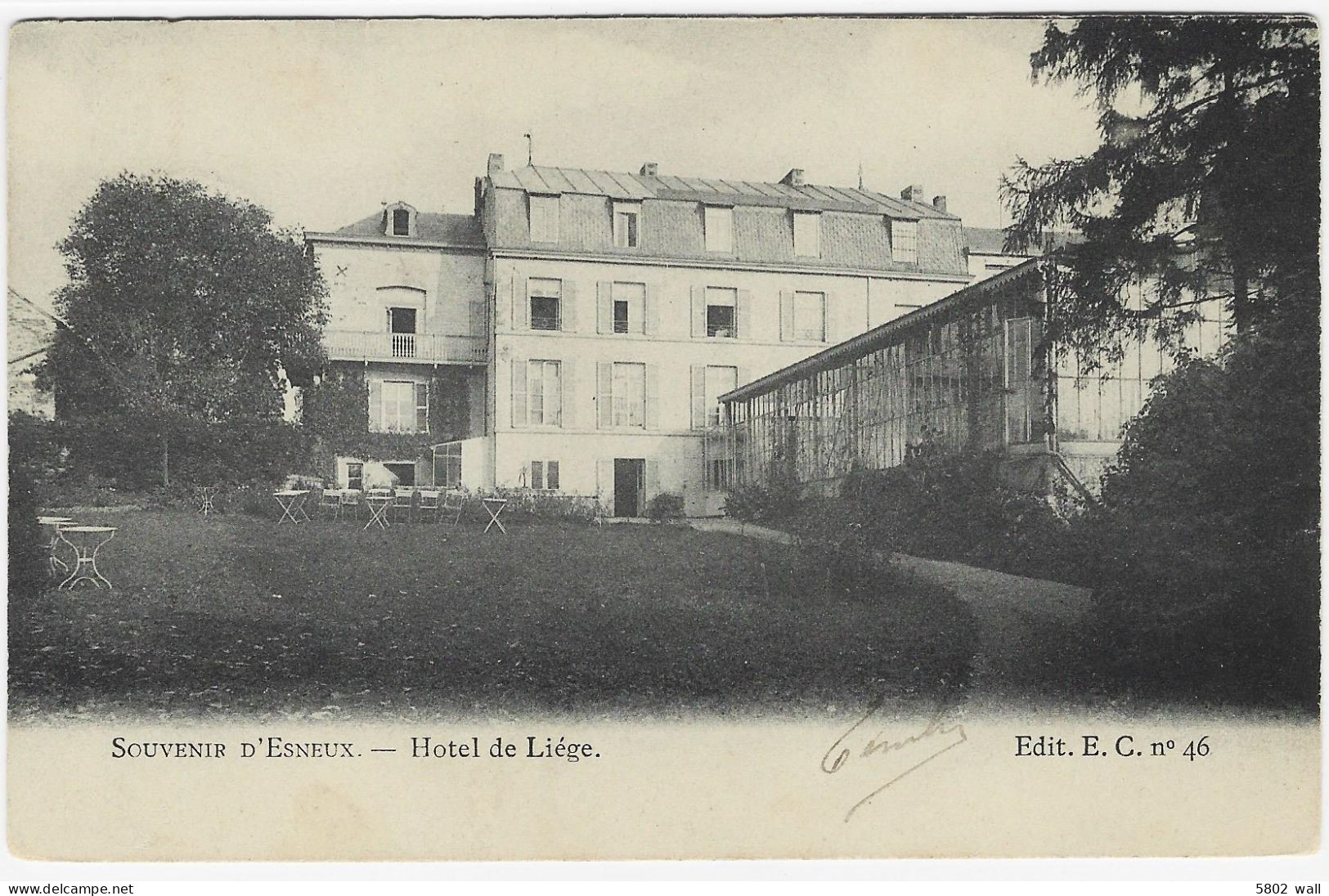 ESNEUX : Hôtel De Liège (avant 1905) - Esneux