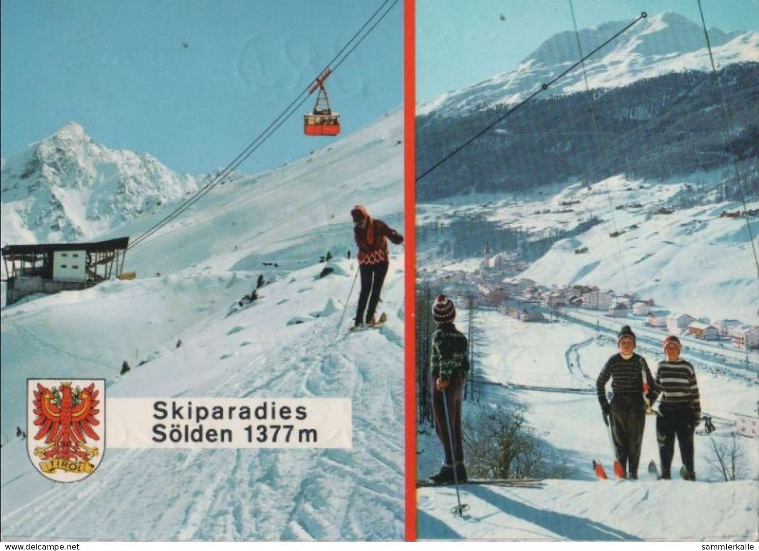 90012 - Österreich - Sölden - Skiparadies - 1973 - Sölden