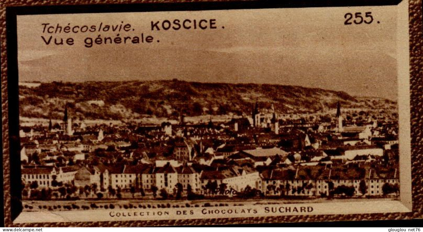 CHROMO...CHOCOLAT SUCHARD....TCHECOSLOVIE..KOSCICE..VUE GENERALE - Suchard