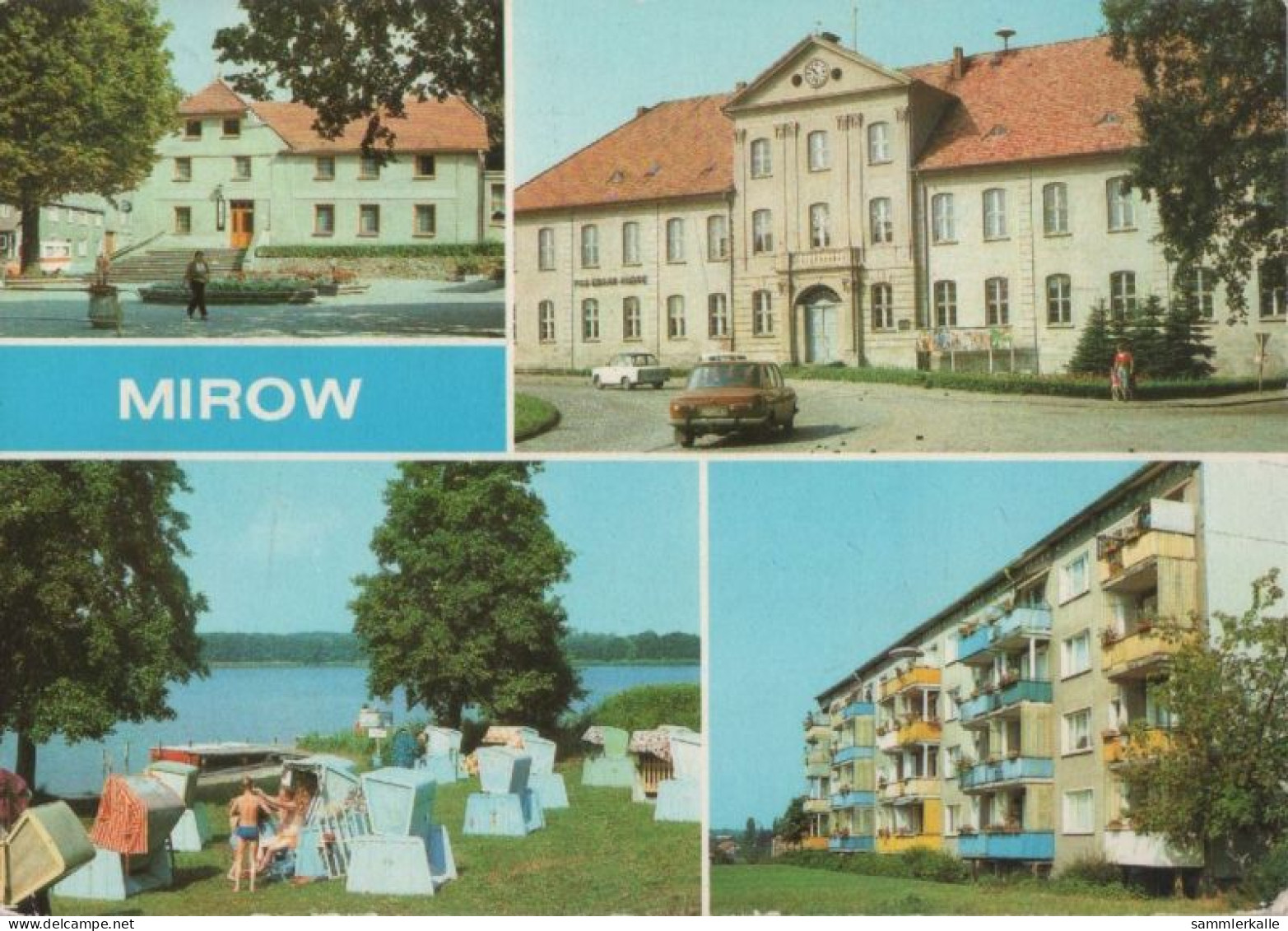 82589 - Mirow - U.a. Markt - 1984 - Neubrandenburg