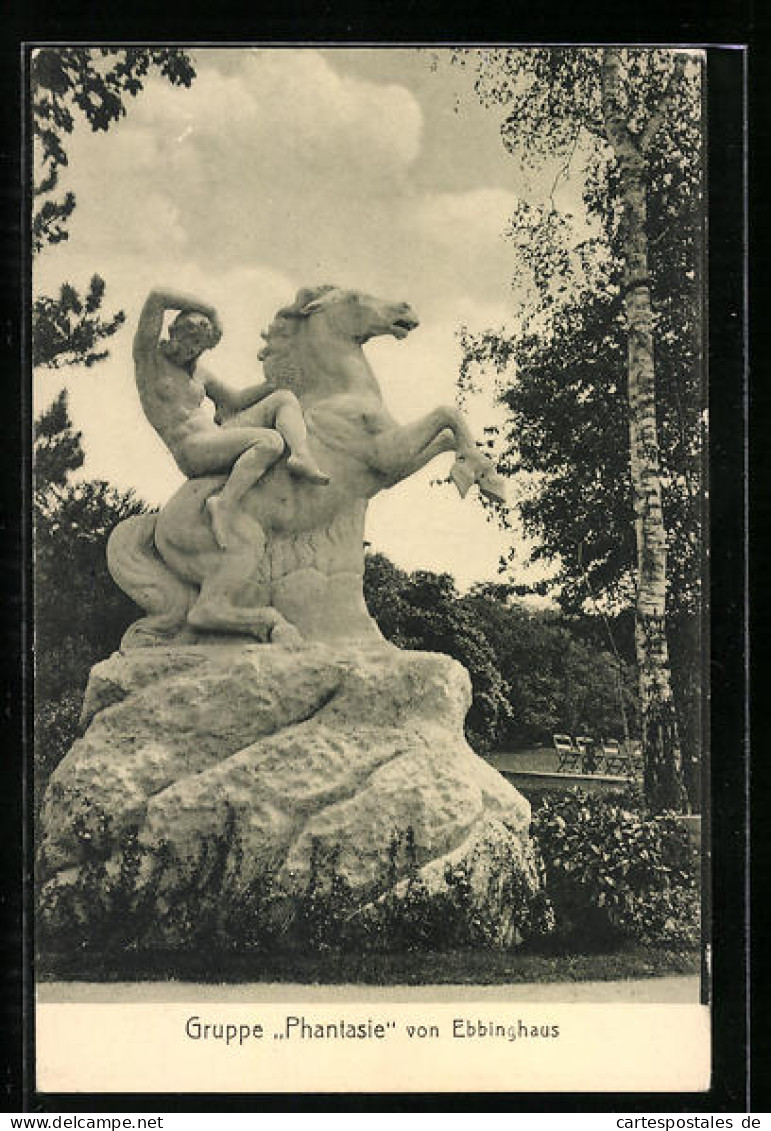 AK München, Gruppe Der Phantasie Von Ebbinghaus, Ausstellung 1922  - Exhibitions
