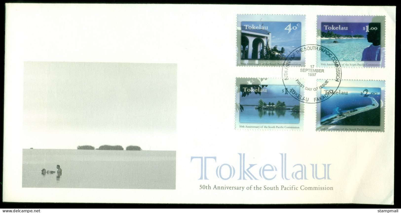 Tokelau 1997 50th Anniversary Of The South Pacific Commission FDC - Tokelau