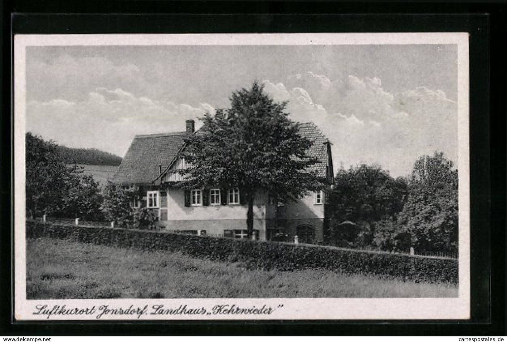 AK Jonsdorf, Luftkurort Landhaus Kehrwieder  - Jonsdorf