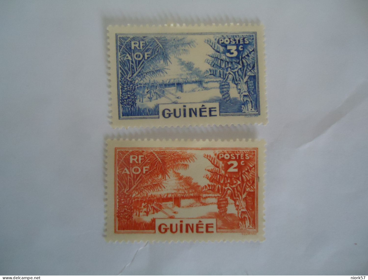 GUINEE  GUINEA  MLN STAMPS 2 LANDSCAPES - Guinee (1958-...)