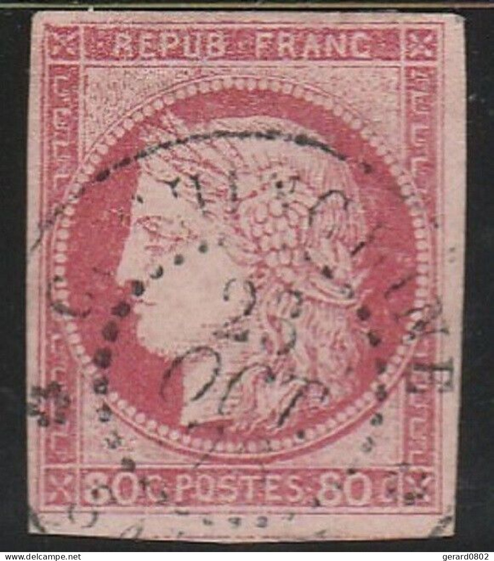 COLONIES GENERALES - Type CERES N° 21 Oblitéré Cachet COCHINCHINE - Cérès