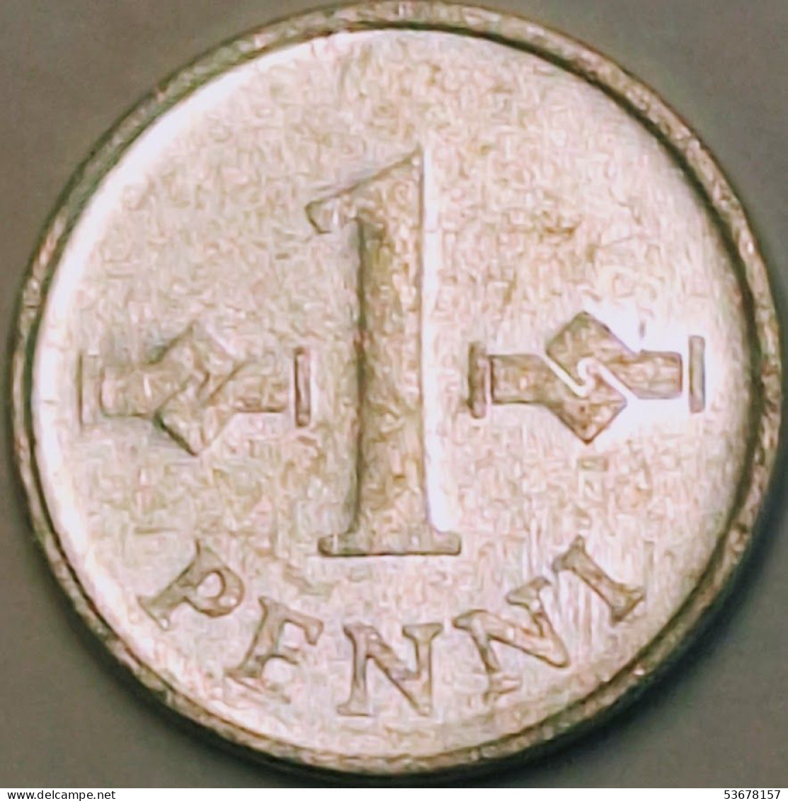 Finland - Penni 1973, KM# 44a (#3902) - Finland