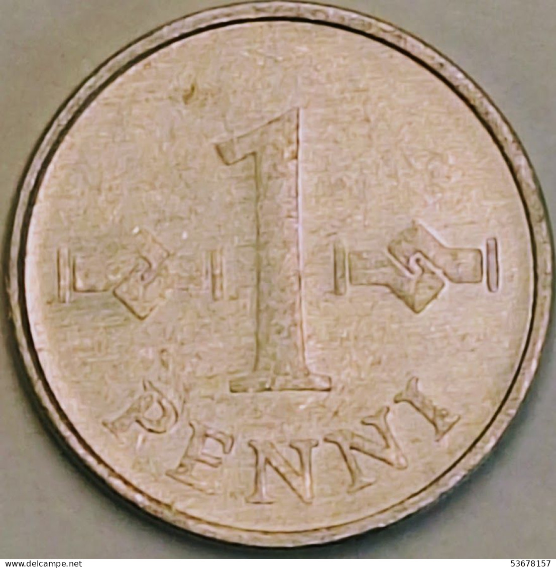 Finland - Penni 1974, KM# 44a (#3903) - Finnland