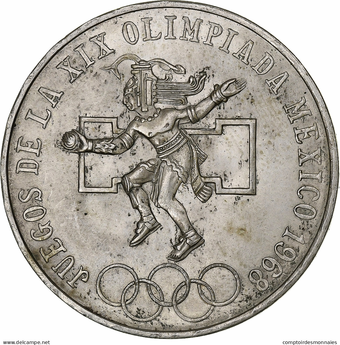 Mexique, 25 Pesos, 1968, Mexico, Argent, SUP, KM:479.1 - Mexique
