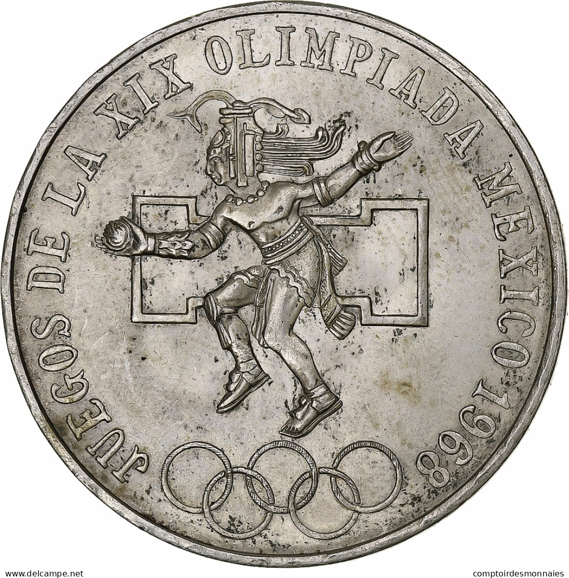 Mexique, 25 Pesos, 1968, Mexico, Argent, SUP, KM:479.1 - México