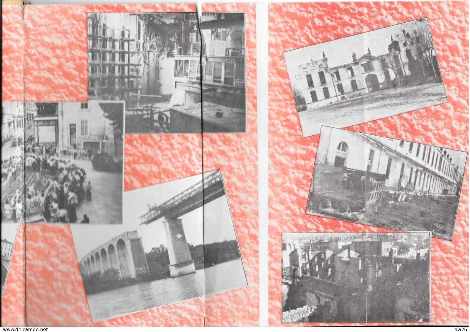 Livre D'Histoire De La Guerre: La Libération De Nos Villes (Romans, Bourg De Péage) Août 1944 - Photos Paul Deval - Guerre 1939-45