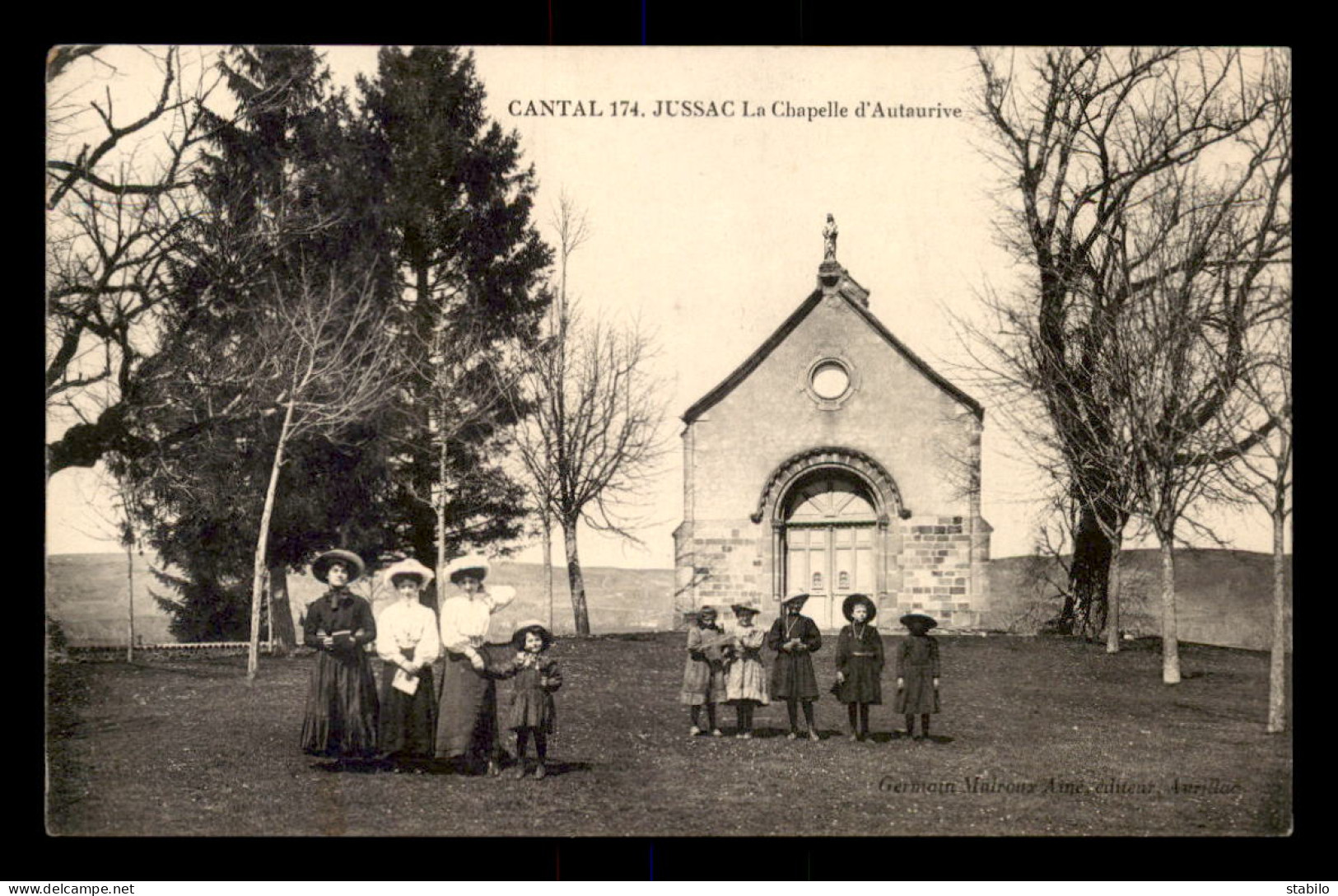 15 - JUSSAC - LA CHAPELLE D'AUTAURIVE - Jussac