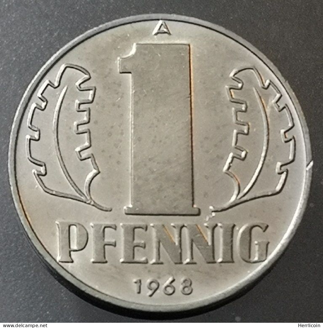 Monnaie Allemagne RDA - 1968 A - 1 Pfennig - 1 Pfennig