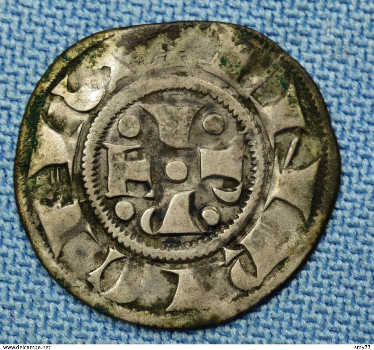 Bologna / Bologne • 1 Grosso  1191-1337  ► R ◄   Bolognino In Name Of Henri VI • Silver • Italy / Italie • [24-418] - Monedas Feudales