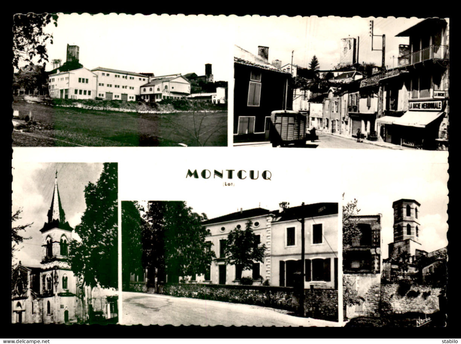 46 - MONTCUQ - MULTIVUES - Montcuq
