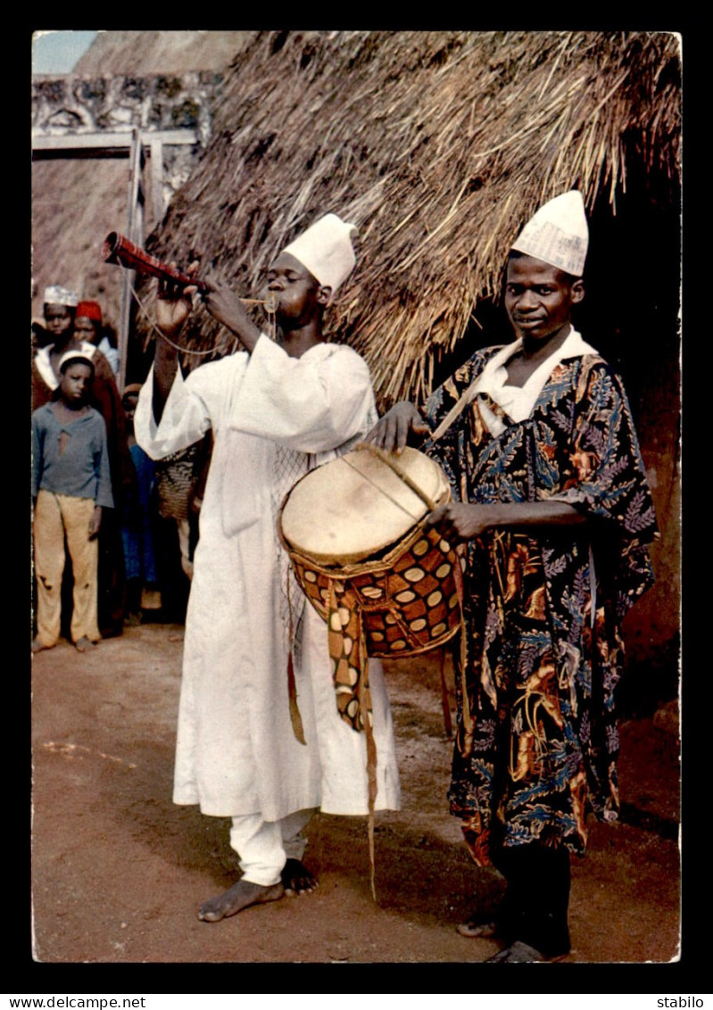 AFRIQUE NOIRE - SERIE L'AFRIQUE EN COULEURS - MUSICIENS - EDITEUR HOA-QUI - Unclassified