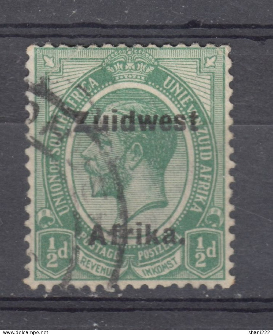 South West Africa - 1924 - 1/2 D. Vf Used  (e-717) - Afrique Du Sud-Ouest (1923-1990)