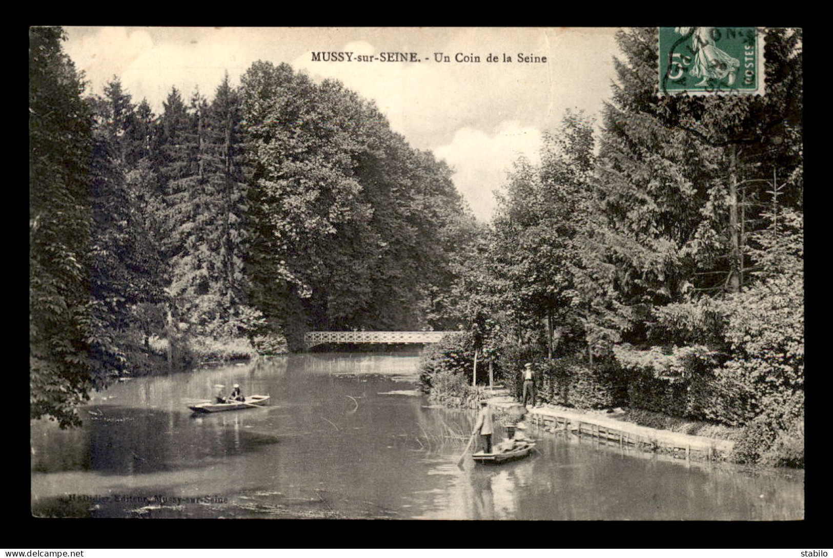 10 - MUSSY-SUR-SEINE - UN COIN DE LA SEINE - Mussy-sur-Seine