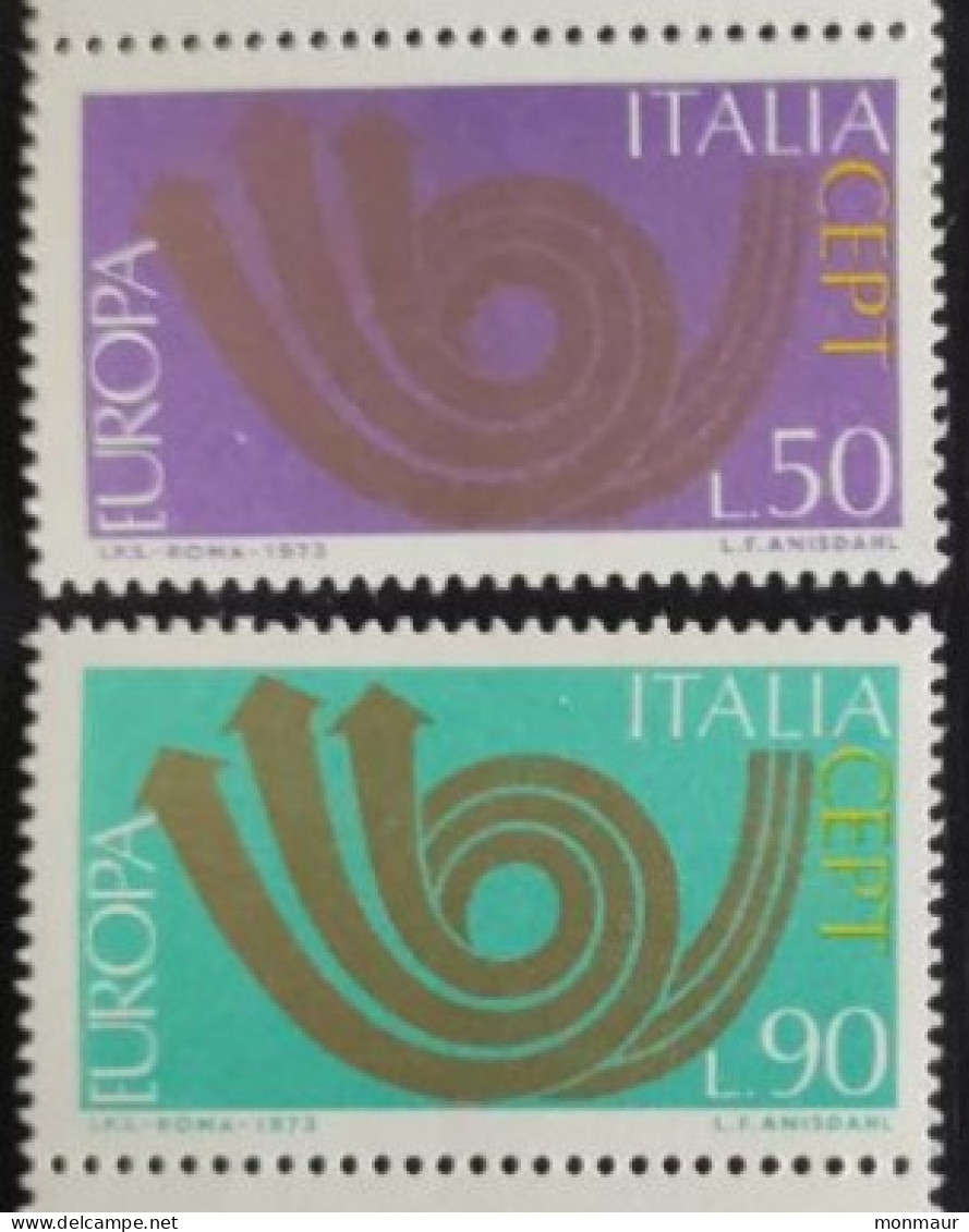 ITALIA 1973  CEPT EUROPA - 1971-80: Mint/hinged