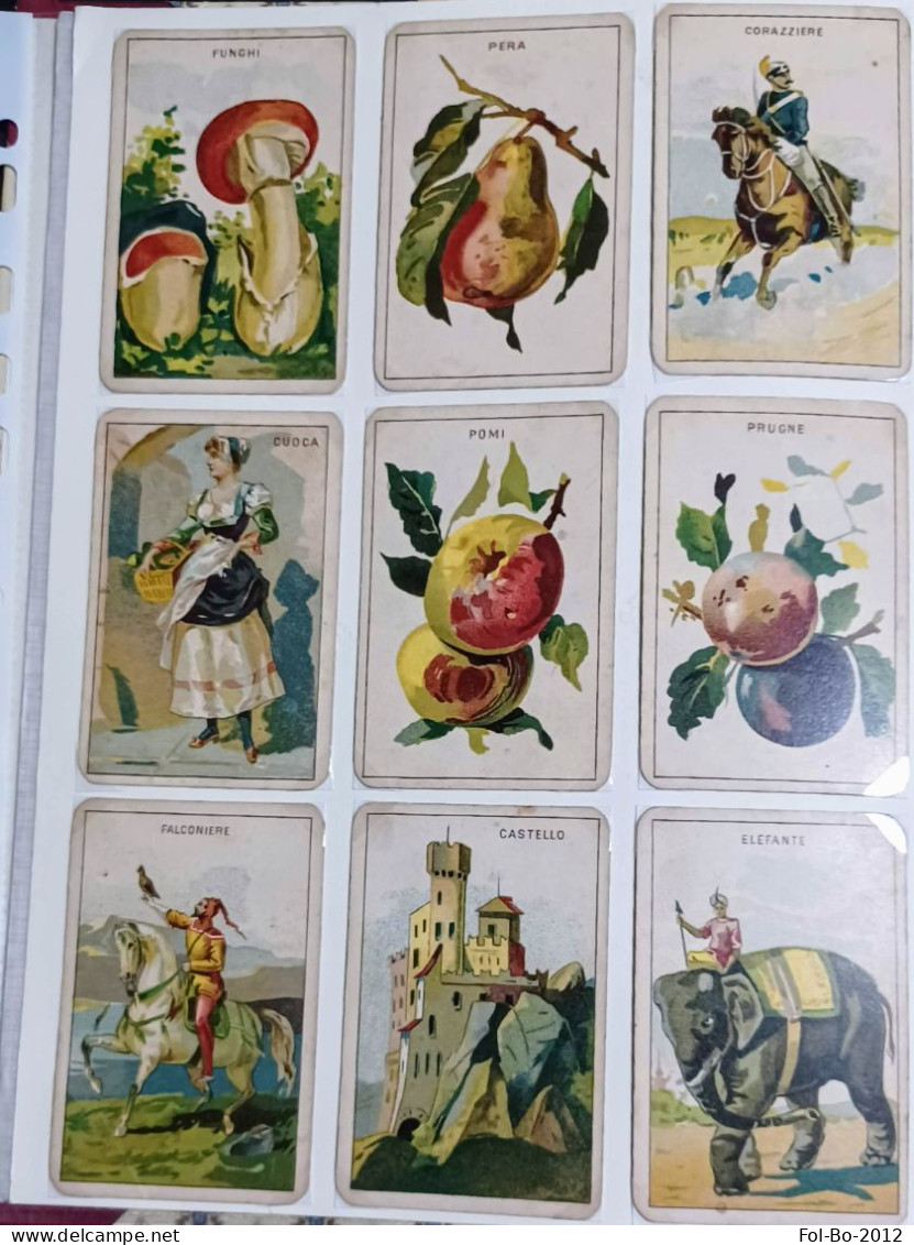 Il Mercante In Fiera 80 Carte Da Gioco Completo Regno D'italia 1910 RARE - Carte Da Gioco