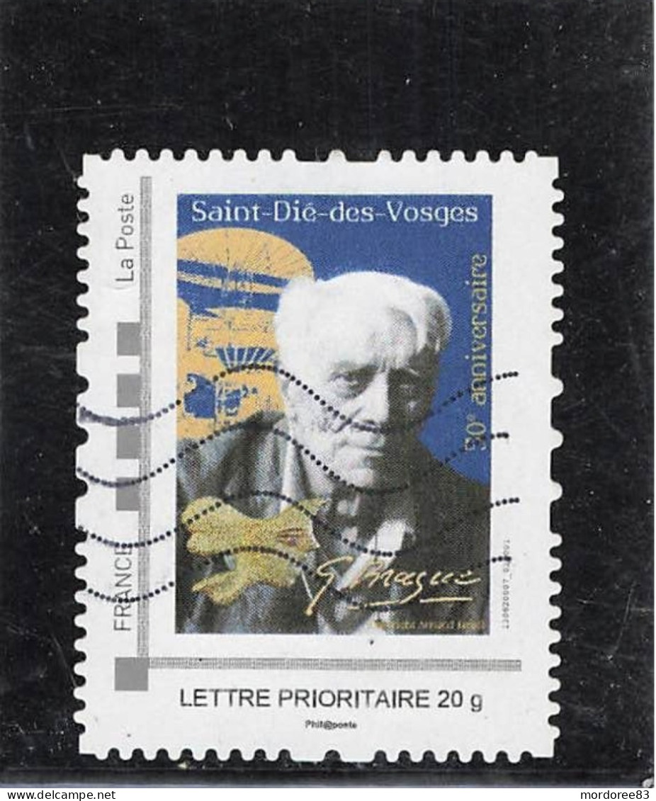 MONTIMBRAMOI SAINT DIE DES VOSGES 50e ANNIVERSAIRE GEORGES BRAQUE OBLITERE - Usati