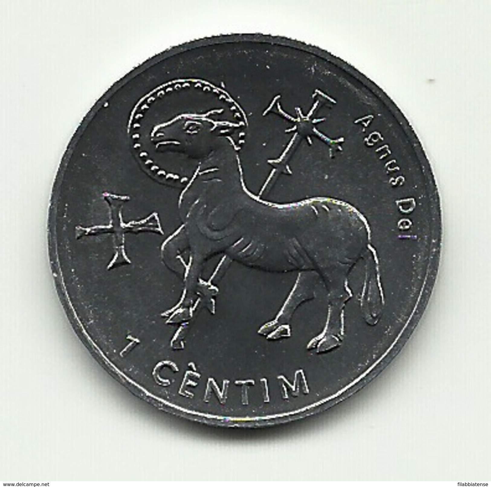 2002 - 1 Centim 2002, - Andorra