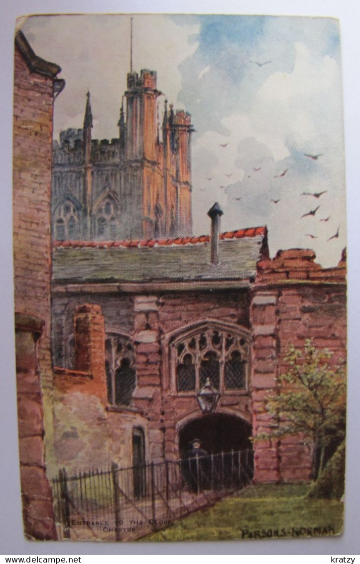ROYAUME-UNI - ANGLETERRE - CHESHIRE - CHESTER - Entrance To The Close - 1904 - Chester