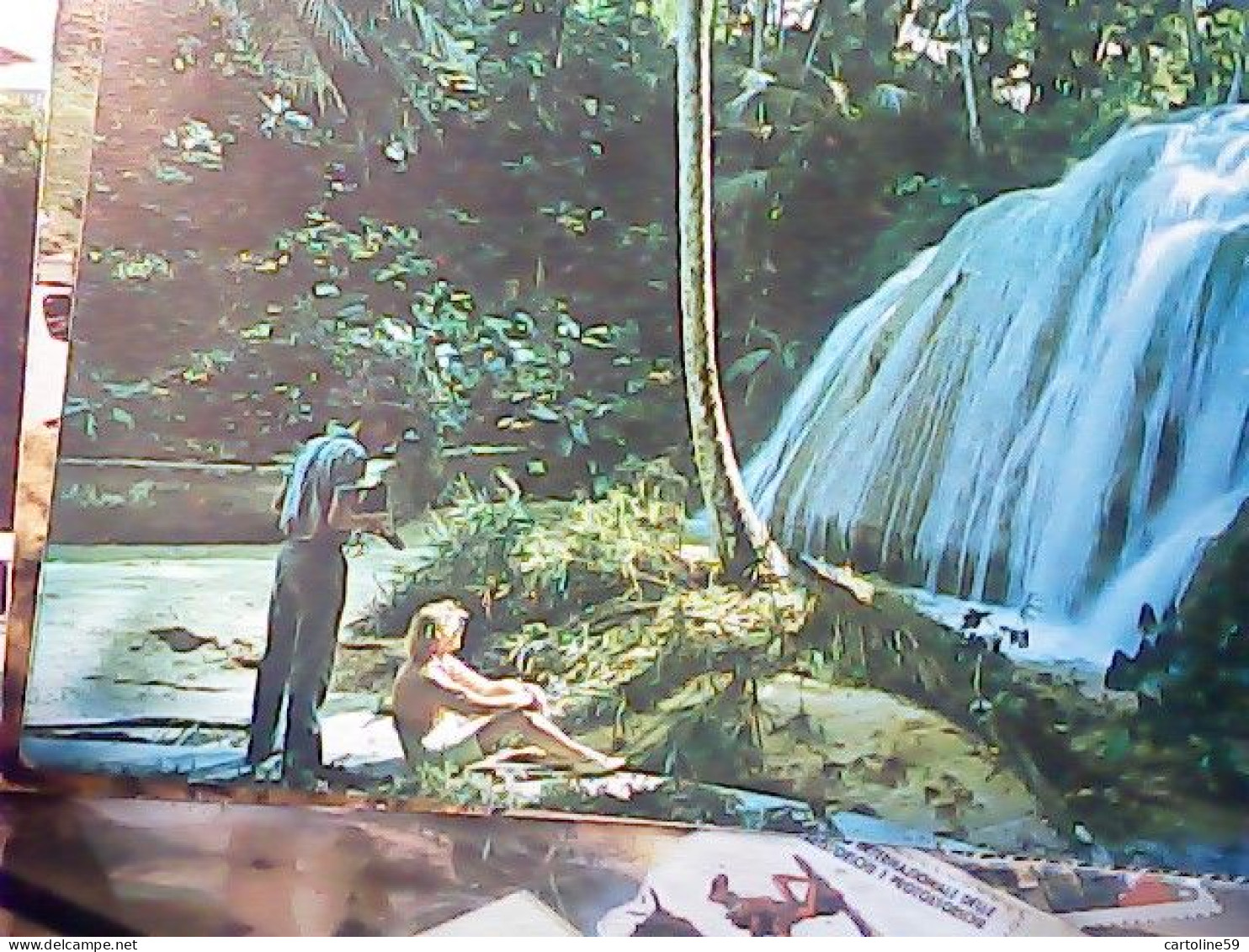 JAMAICA TYPICAL JAMAICAN WATERFALL   N1970  JV5768 - Jamaica