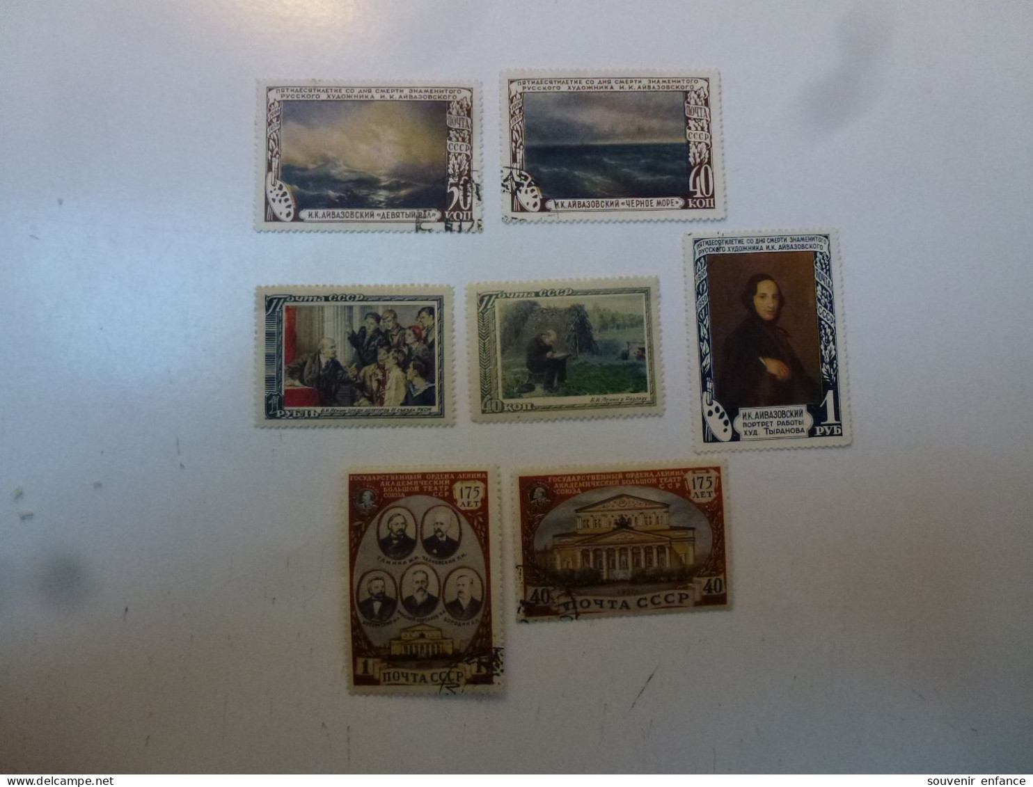 Lot De Timbres De Russie 1951 1952 - Usati