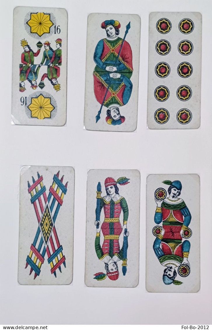 Regno D'italia 1930/62 Carte Faustino Solesio Genova - Kartenspiele (traditionell)