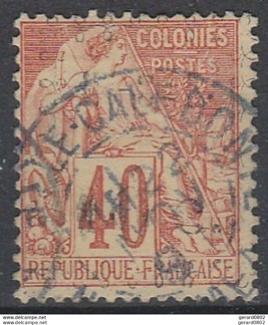 COLONIES GENERALES - ALPHEE DUBOIS N° 57 Oblitéré NOUVELLE CALEDONIE - Alphée Dubois