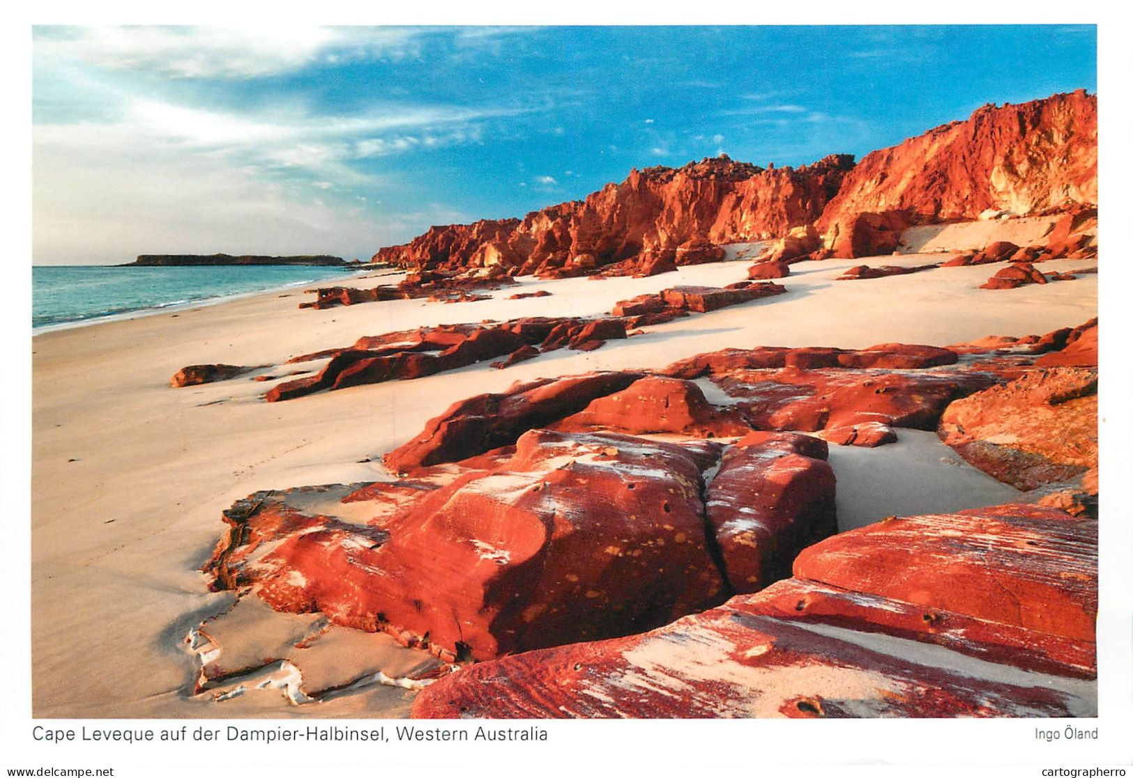 Postcard Australia Cape Leveque Auf Der Dampier Halbinsel Rock Formation - Altri & Non Classificati