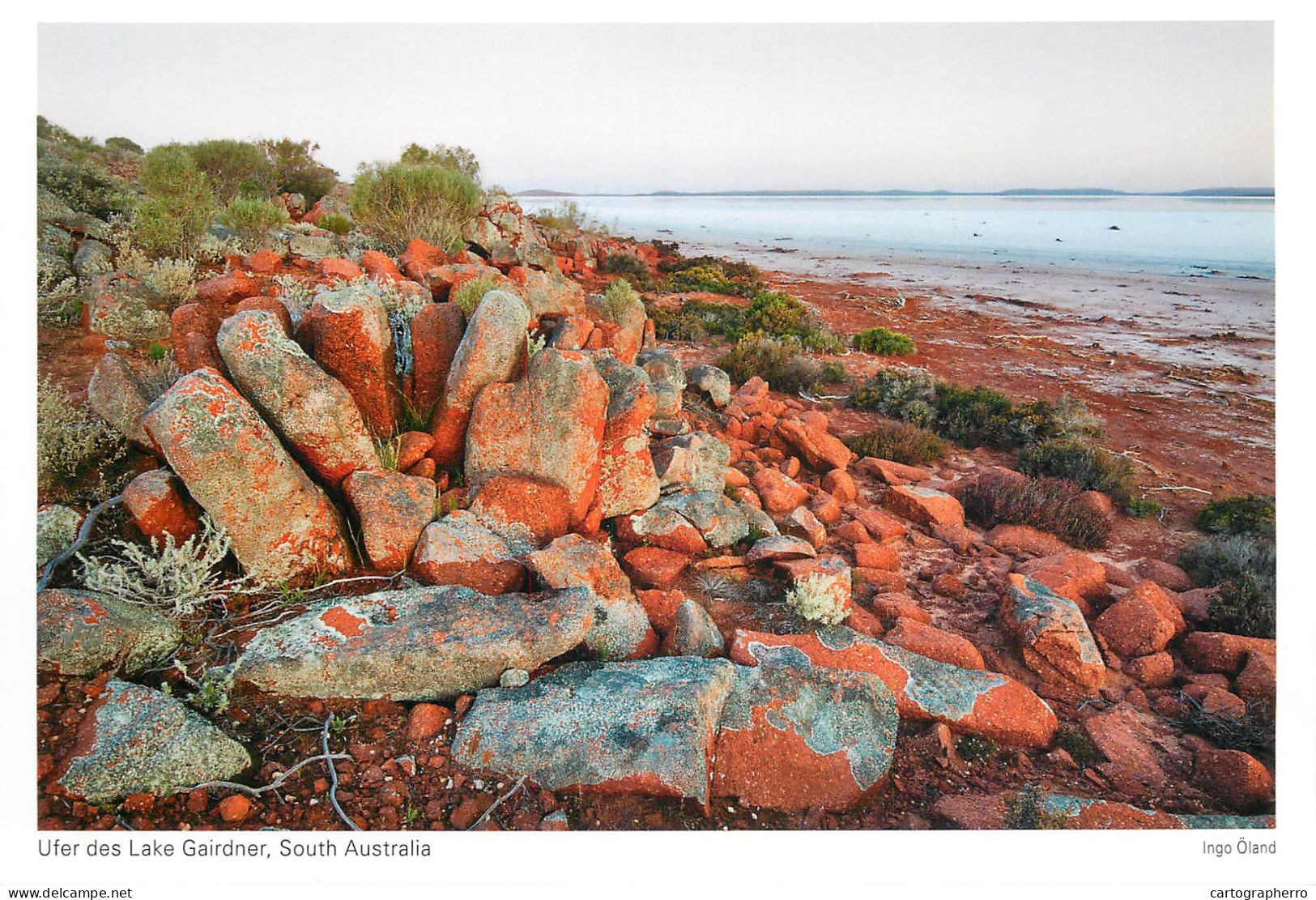 Postcard Australia South Australia Lake Gairdner - Altri & Non Classificati