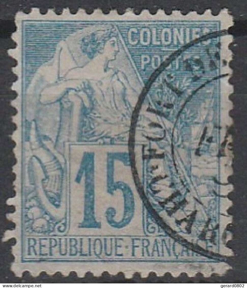 COLONIES GENERALES - ALPHEE DUBOIS N° 51 Oblitéré FORT DE FRANCE - Alphée Dubois