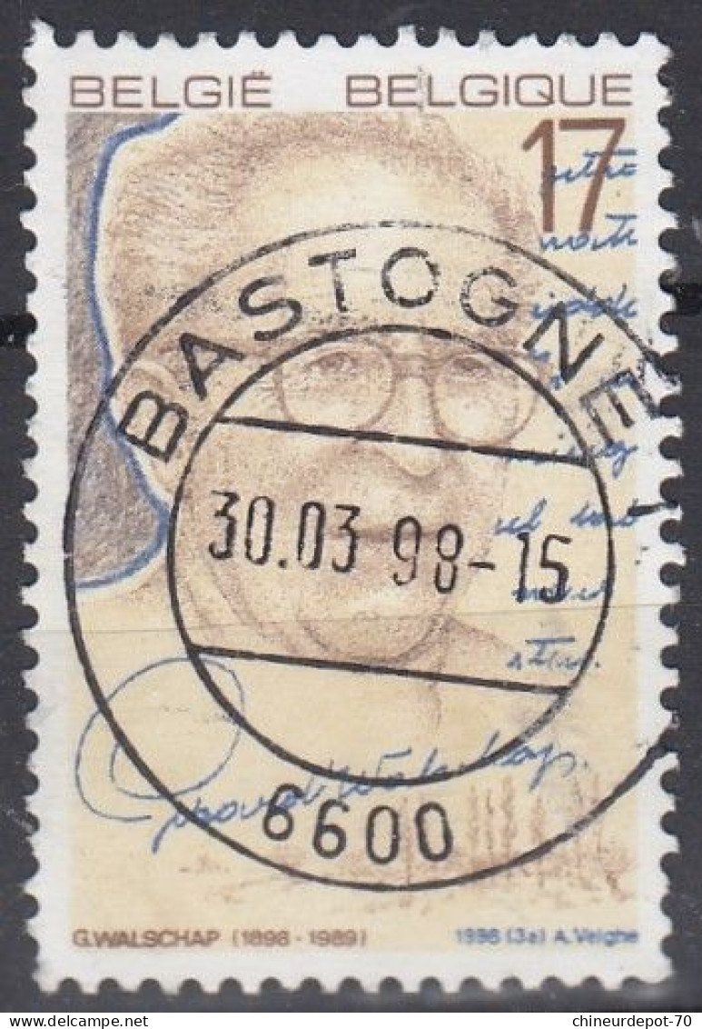 Gerard Walschap Cachet Bastogne - Used Stamps