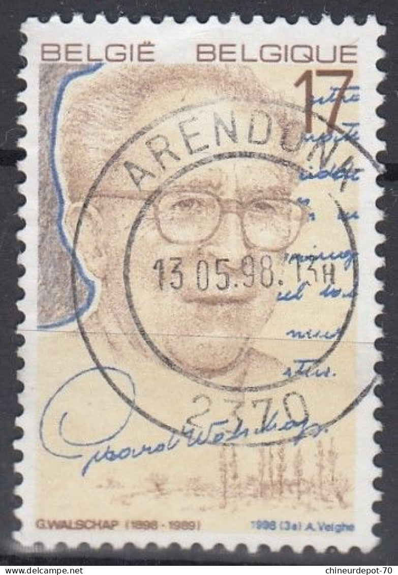 Gerard Walschap Cachet Arendonk - Used Stamps