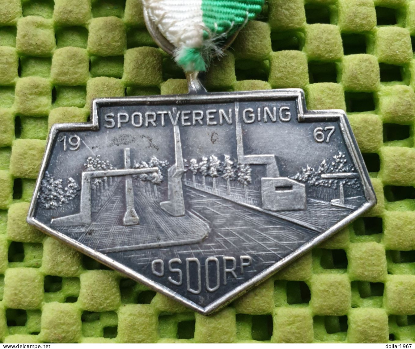 Medaille :  Sportverenging " Osdorp " 1967   -  Original Foto  !!  Medallion  Dutch - Altri & Non Classificati