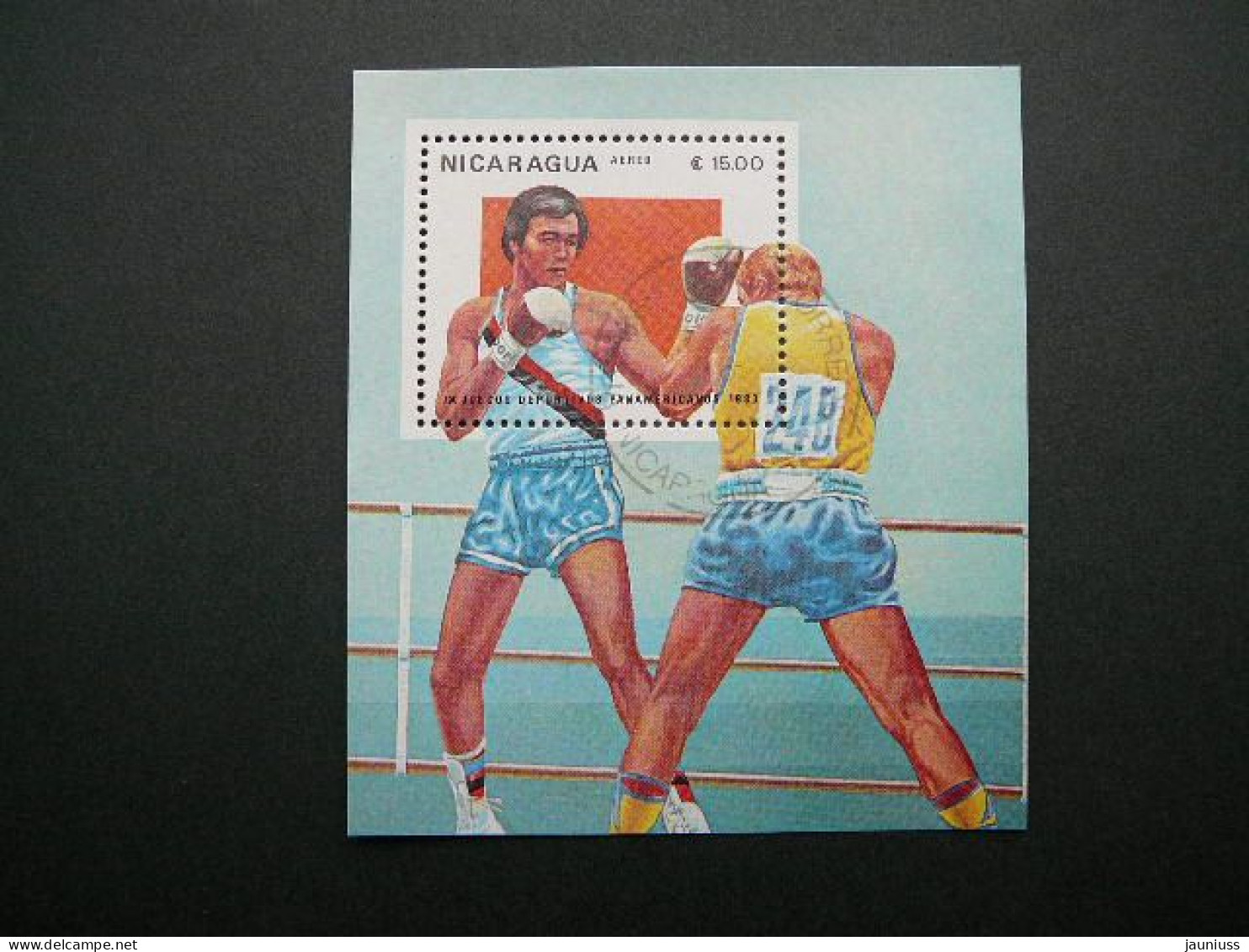 Boxing # Nikaragua 1983 Used # - Boxing