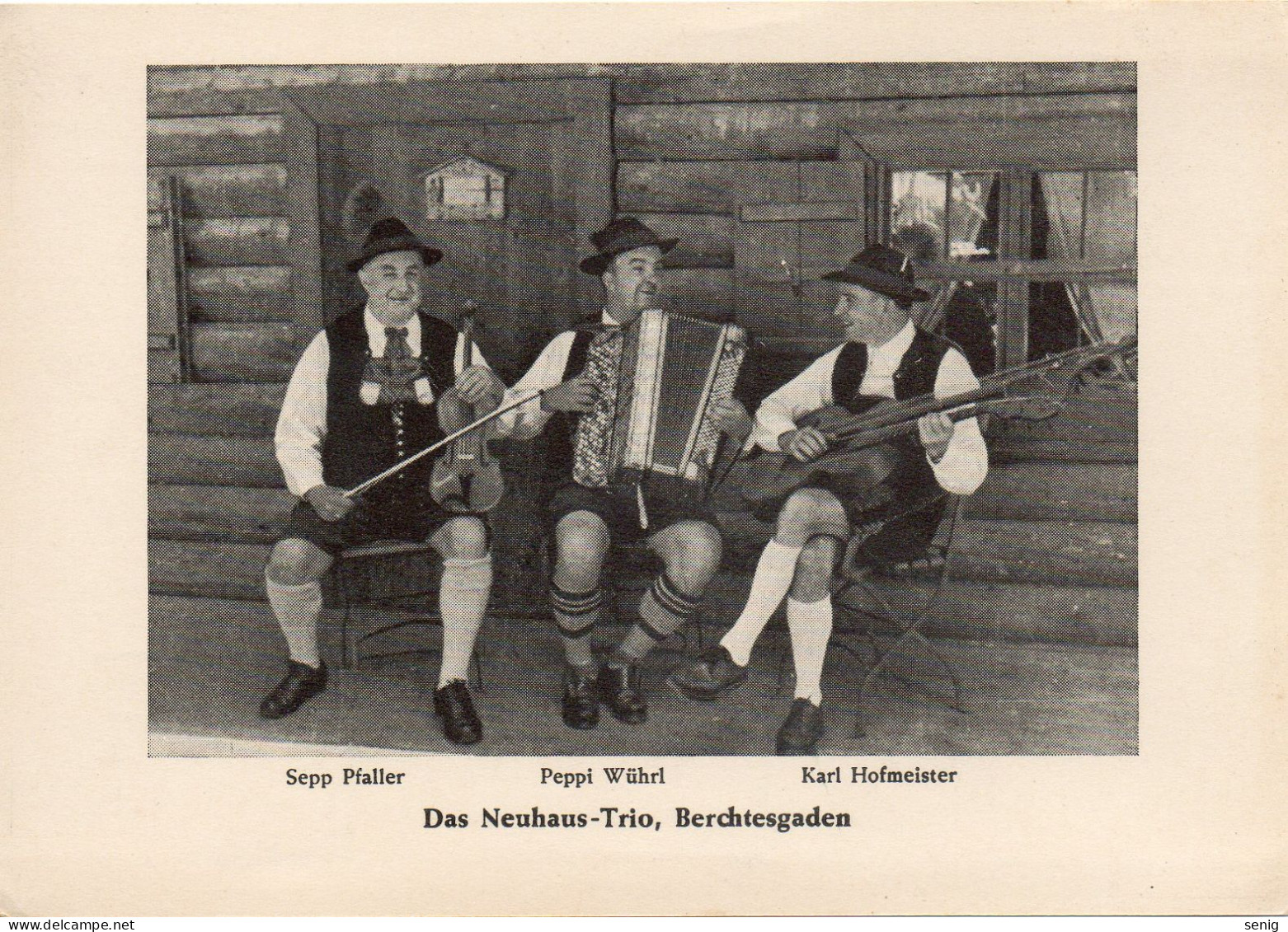Allemagne -  Bavière - Berchtesgaden -  Das Neuhaus Trio - - Berchtesgaden