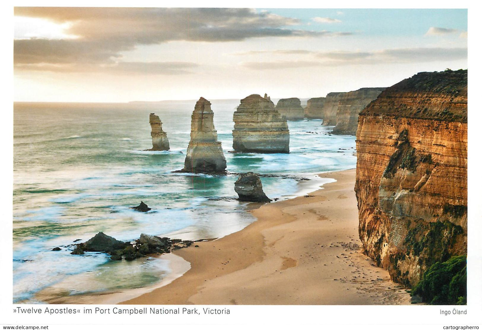 Postcard Australia Victoria Port Campbell National Park Twelve Apostles - Otros & Sin Clasificación