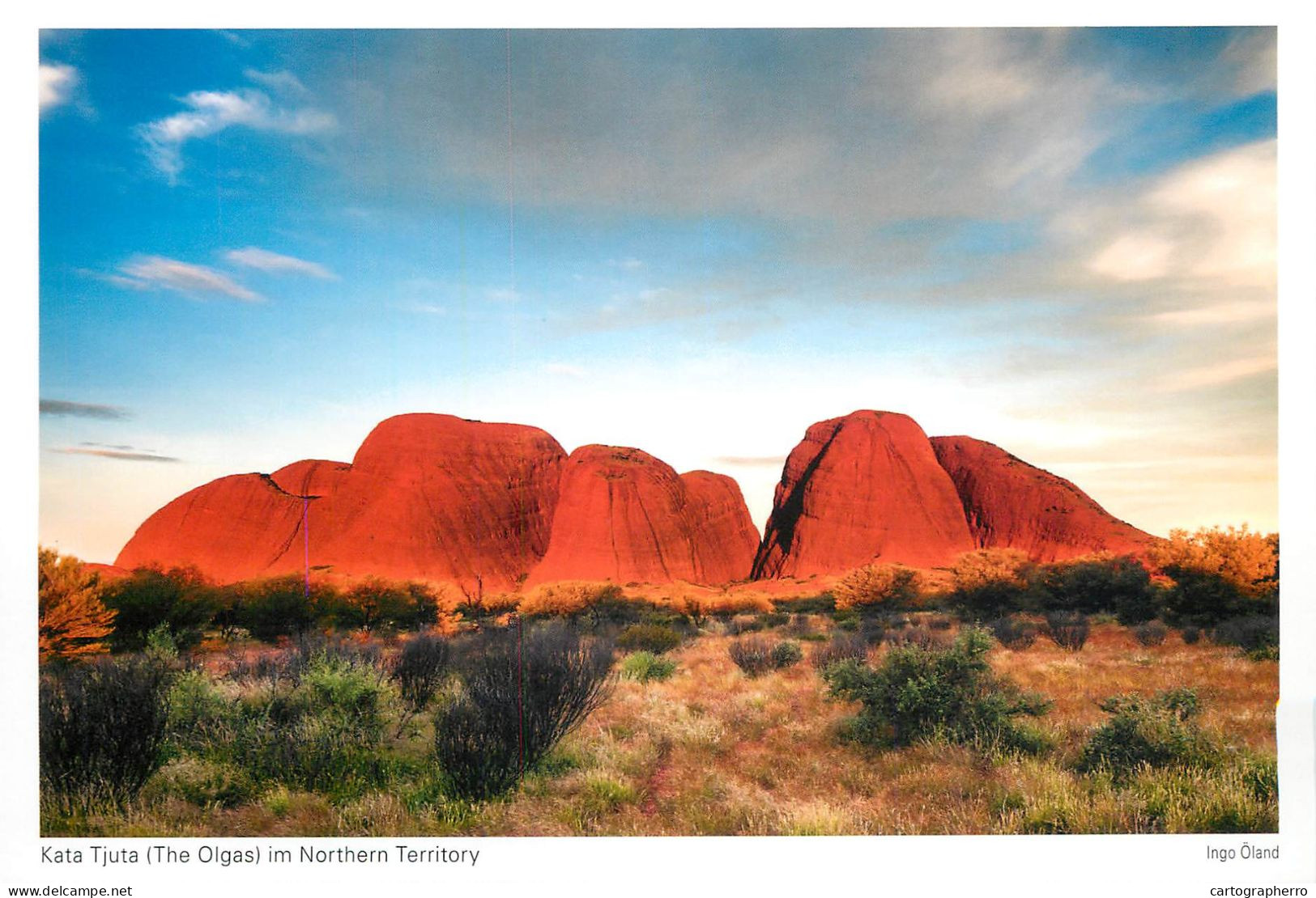 Postcard Australia Northern Territory Kata Tjuta The Olgas - Non Classés