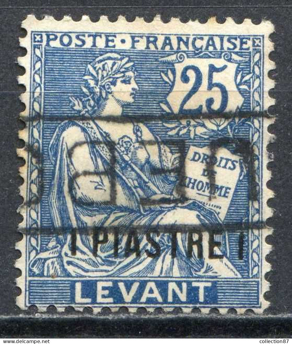 REF 087 > LEVANT < N° 17 Ø < Oblitéré Cachet Paquebot < Ø Used < Type Mouchon - Gebraucht