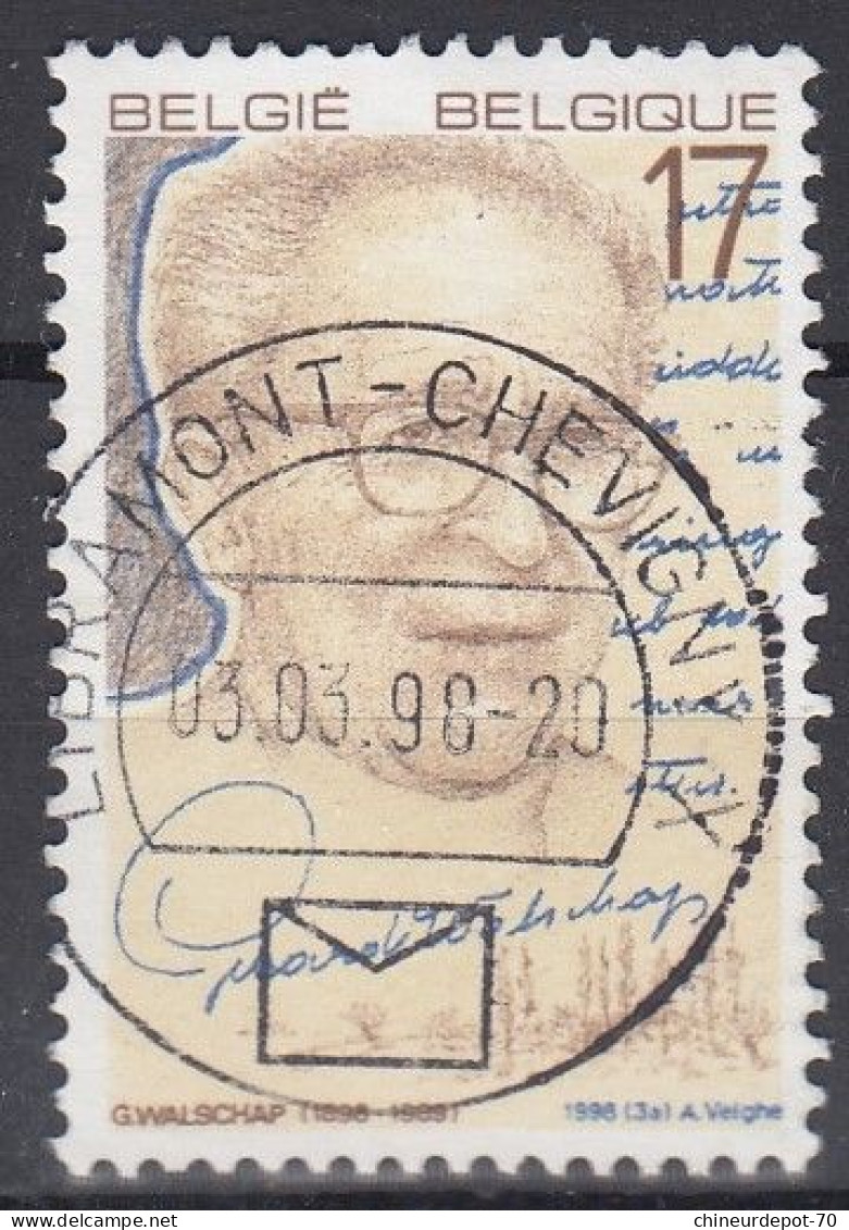 Gerard Walschap Cachet Libramont Chevigny - Used Stamps