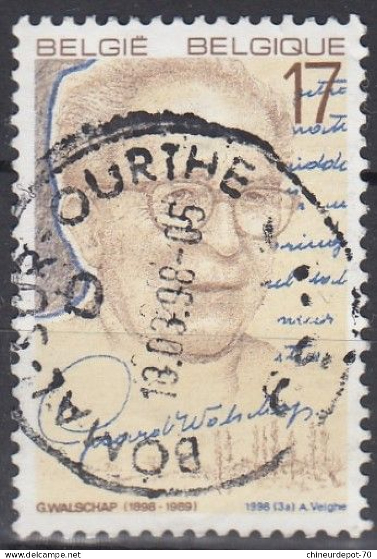 Gerard Walschap Cachet Bomal Sur Ourthe - Used Stamps