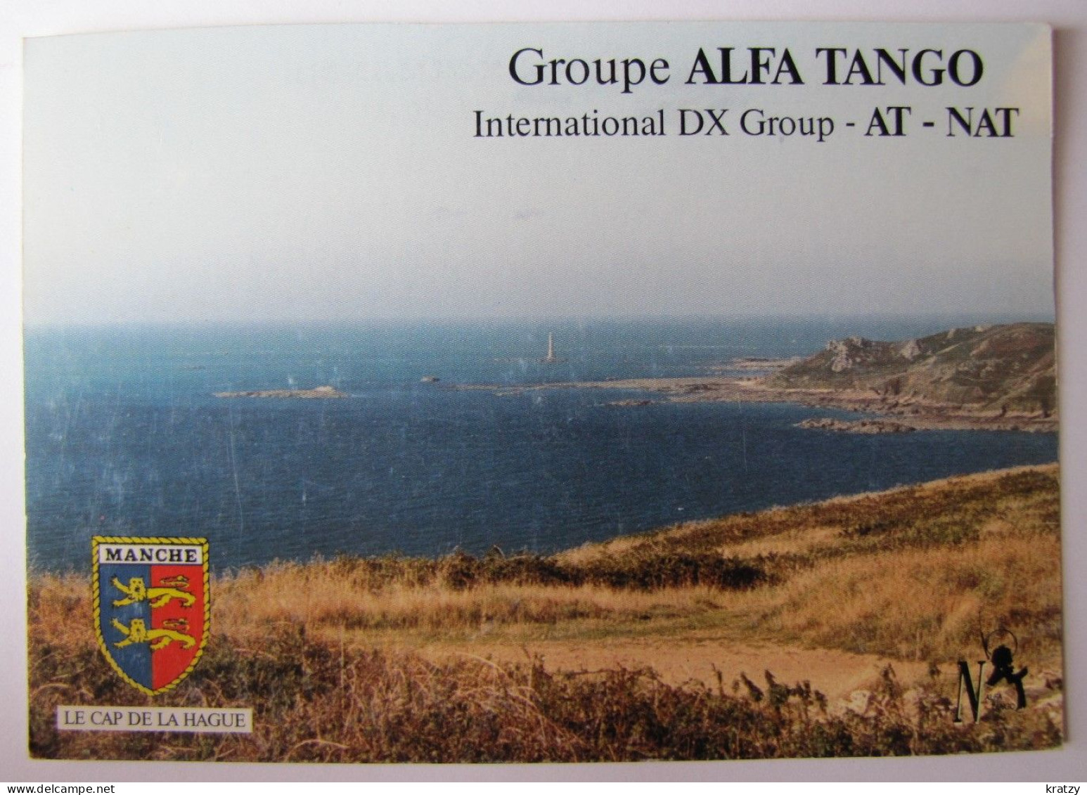 CARTES QSL - Groupe Alfa Tango - Région : Basse Normandie - Radio Amateur