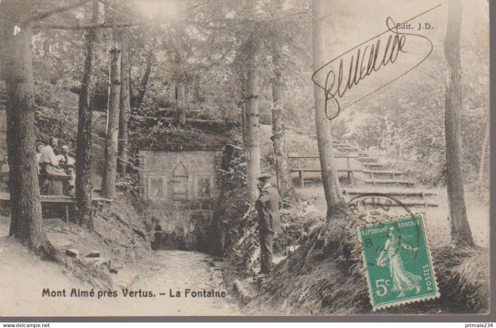 51 - VERTUS - LA FONTAINE - Vertus